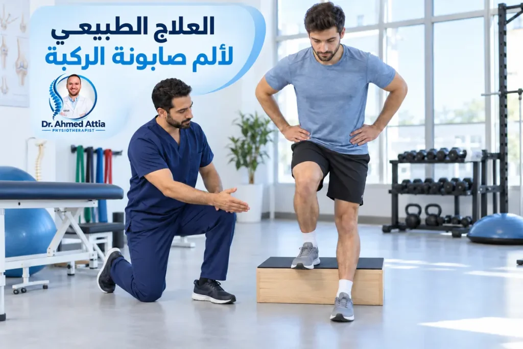 العلاج الطبيعي لألم صابونة الركبة وتمارين التحكم الحركي