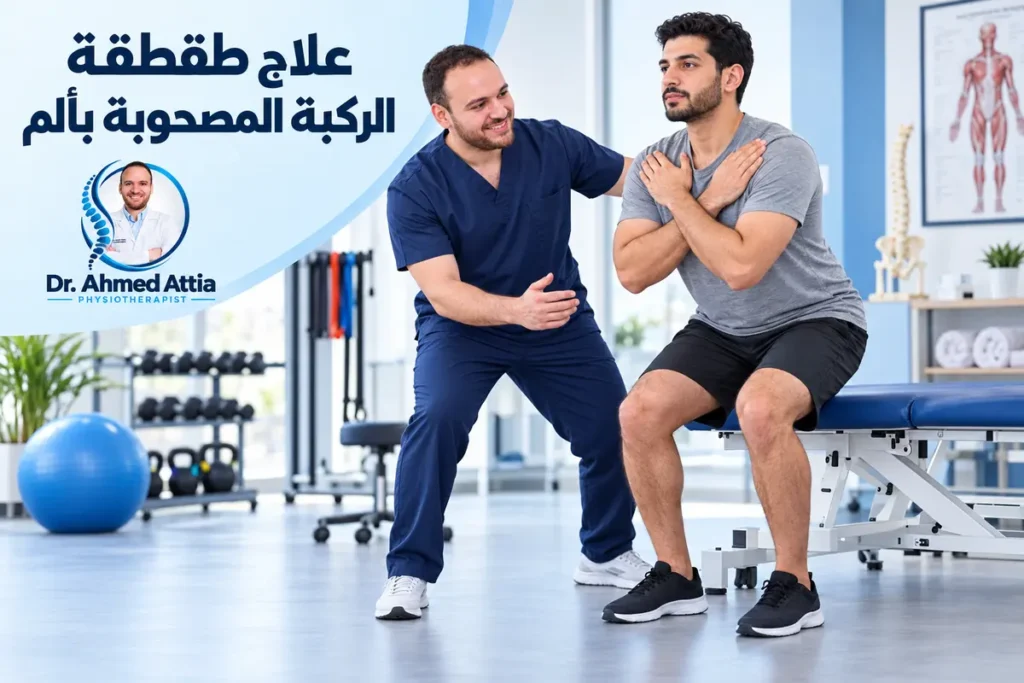 علاج طقطقة الركبة المصحوبة بألم بالعلاج الطبيعي